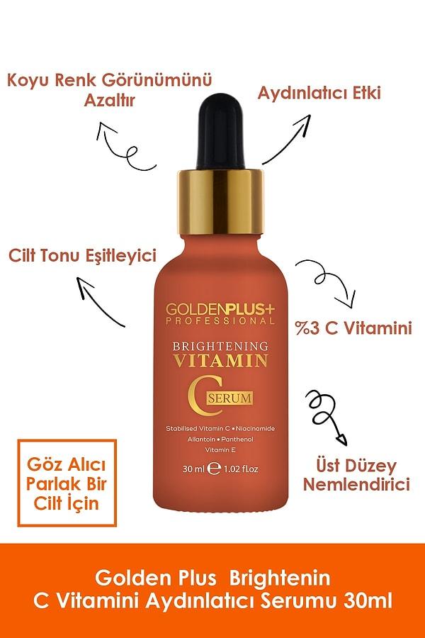3. GoldenPlus C vitaminli serum