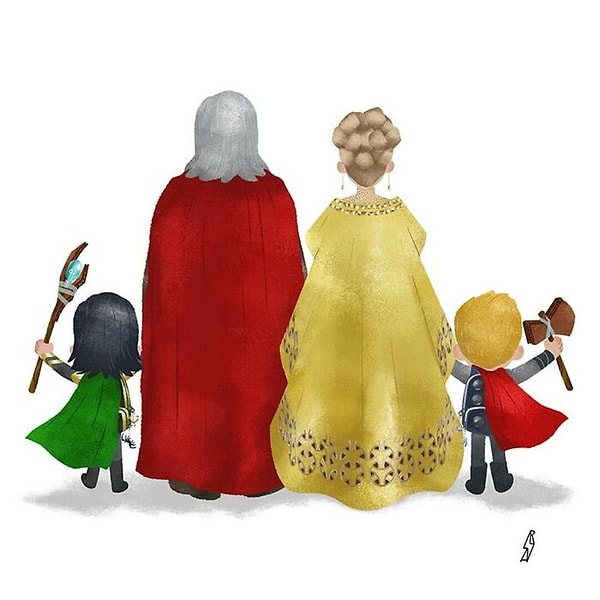 6. Марвел. Семья Асгардов