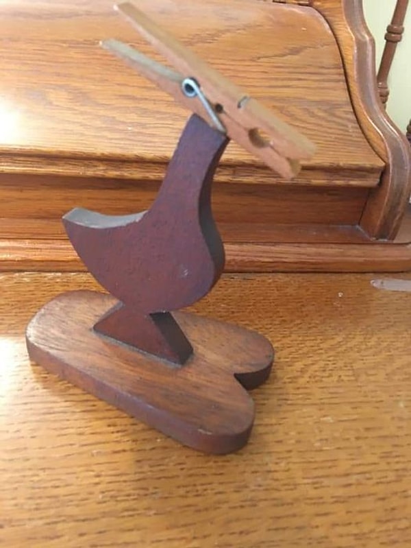 14. Уточка-прищепка