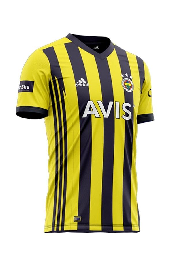 12. Fenerbahçe'nin ikonikleşen forması.