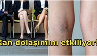 Sürekli Bacak Bacak Üstüne Atarak Oturan İnsanların Vücudunda Neler Olur?