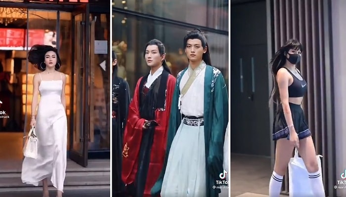 Çin Sokak Modasının İzlerken Dibinizin Düşmesine Neden Olacak Görüntüleri 🔥