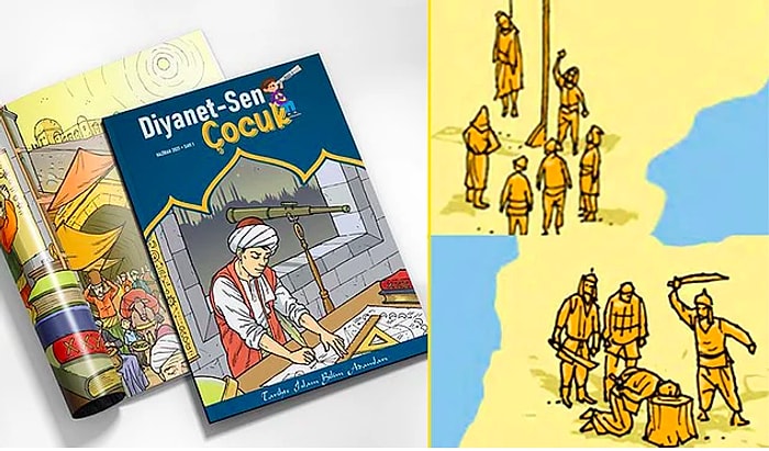 Diyanet-Sen'in Skandal Görsellerin Yer Aldığı Çocuk Dergisi İçin Suç Duyurusu