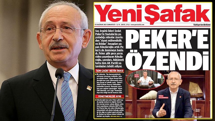 Yeni Şafak, Kılıçdaroğlu İçin 'Peker'i Taklit Ediyor' Dedi; Kılıçdaroğlu'ndan Yanıt Gecikmedi