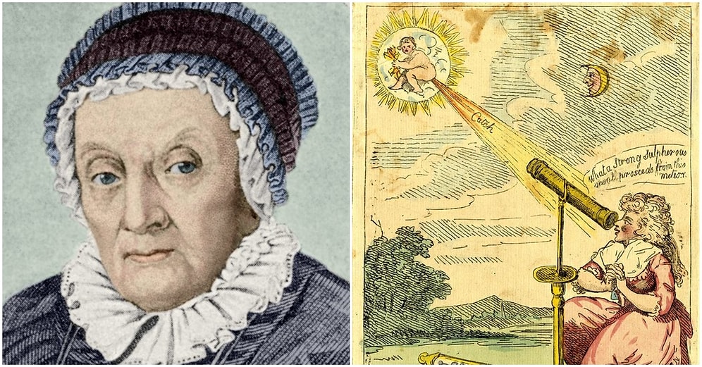 Bize Böyle Güçlü Kadınlar Lazım! Yaptığı Bilimsel Çalışmalarla Para Kazanan İlk Kadın: Caroline Herschel