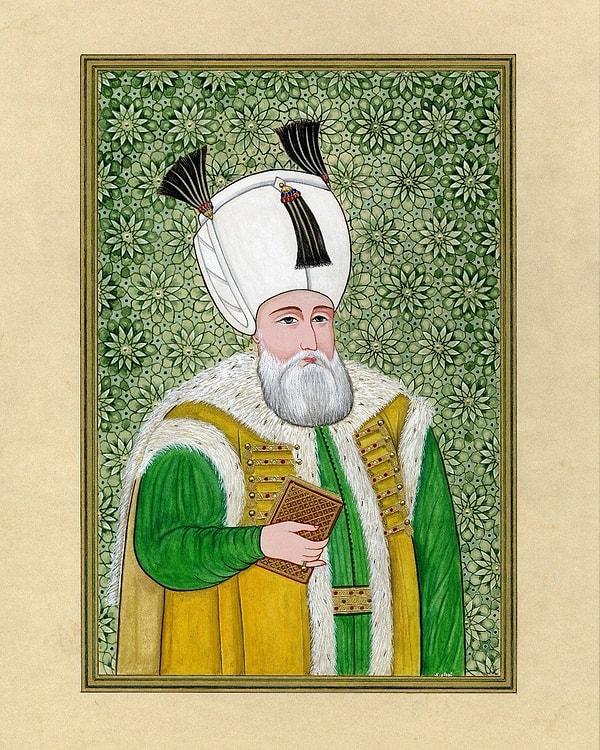 9. Kanunî Sultan Süleyman (1520 – 1566) oğlu Şehzade Mustafa'yı boğdurtur. Ve kısa süre sonra Mustafa'nın 7 yaşındaki oğlu Mehmed'i de katlederek babasının yanına defneder.