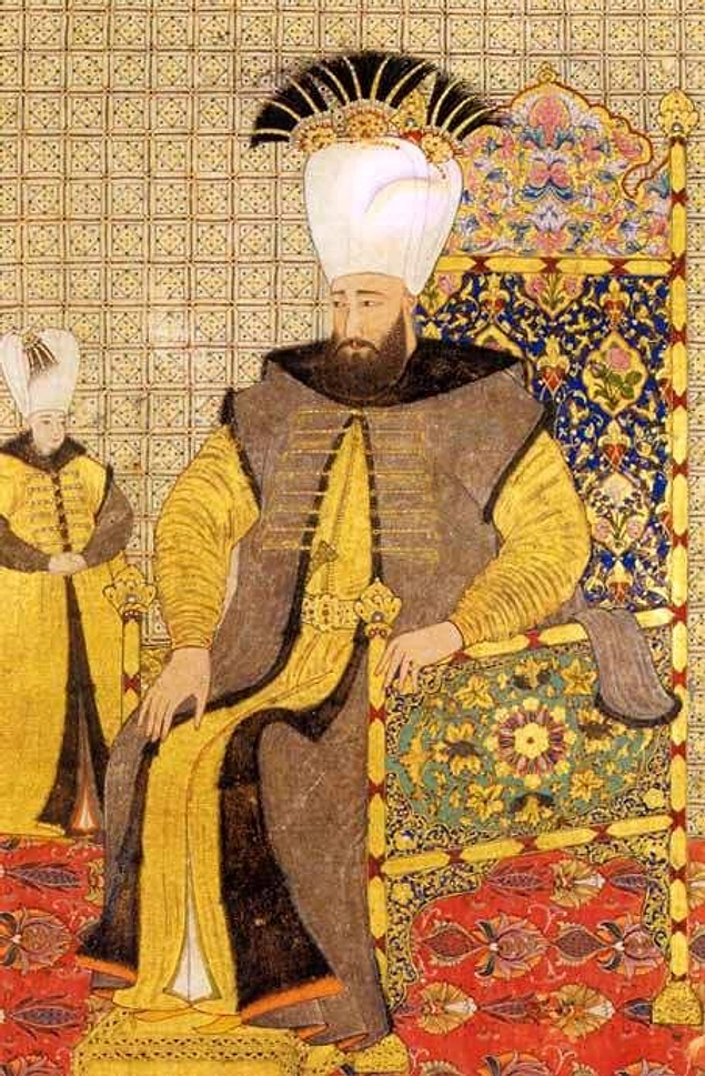 III. Ahmed (1703 – 1730) Patrona Halil İsyanı'nı bastırmak adına bir anlamda "yem" olarak Sadrazam Damat İbrahim Paşa'yı öldürterek cesedini isyancılara verir.
