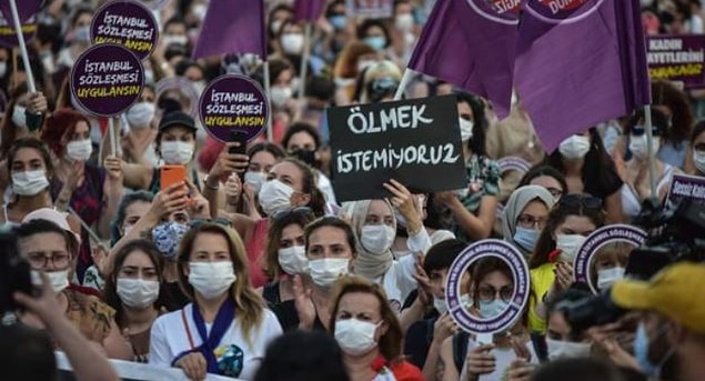 "İstanbul Sözleşmesi'nden çıkmayı meşrulaştırma girişimi"