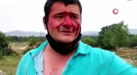İYİ Partili Lütfü Türkkan’ın Çiftliğinin Yıkımı Sırasında Görüntü Alan İHA Muhabirine Saldırı