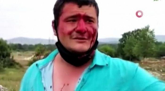 İYİ Partili Lütfü Türkkan’ın Çiftliğinin Yıkımı Sırasında Görüntü Alan İHA Muhabirine Saldırı