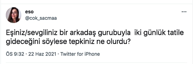 Twitter'daki bir kullanıcı işte tam da bu konuyla ilgili şöyle bir soru sordu 👇