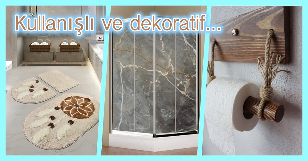 Banyosunu Düzenlemek İsteyenlerin Gözlerinden Kalpler Çıkaracak 12 Harika Ürün