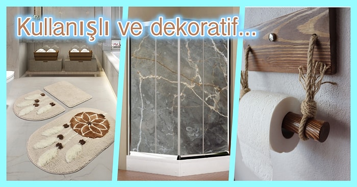 Banyosunu Düzenlemek İsteyenlerin Gözlerinden Kalpler Çıkaracak 12 Harika Ürün