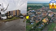 Çekya’nın Güney Moravya Bölgesinde Yaşanan Kasırganın Ardından Ortaya Çıkan Ürkütücü Görüntüler