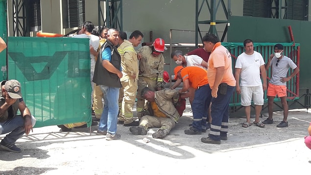 Görkem Hasdemir'in yangına ilk müdahale eden 6 kişilik ekipte görevli olduğu aktarılan açıklamada, rüzgarın ters dönmesiyle işçilerin alevler arasında kaldıkları vurgulandı.