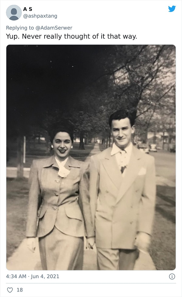 7. Никогда не думал, что моя родители так круто выглядели