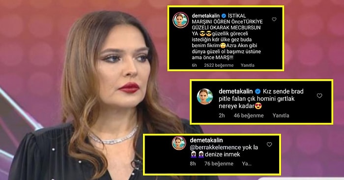 Demet Akalın’ın Ne Kafası Yaşadığını Anlamaya Çalışırken Size Contayı Yaktıracak Instagram Yorumları