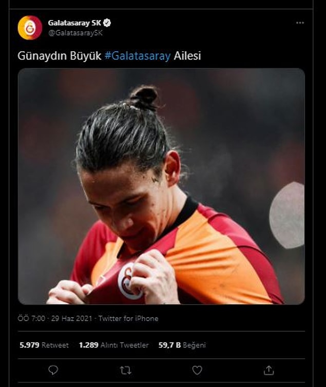 “GÜNAYDIN BÜYÜK GALATASARAY AİLESİ”