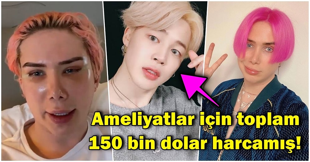 K-Pop Grubu BTS Hayranı, Jimin'e Benzemek İçin 18 Estetik Ameliyatı Geçirip Irk Değiştirdiğini İddia Ediyor