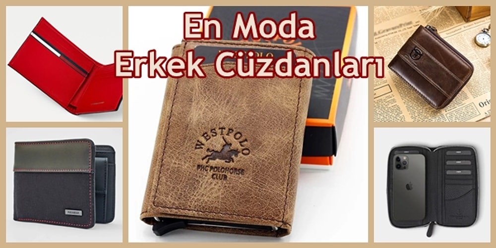 2021’in En Moda Erkek Cüzdan Modelleri ve En Dikkat Çekici 21 Cüzdan