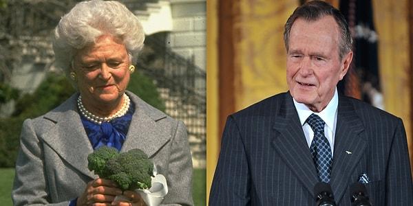 20. George H.W. Bush brokoliden o kadar nefret ediyordu ki  başkan olduğu zaman Beyaz Saray ve Air Force One'da brokoliyi yasaklayarak bir mini skandal yarattı.