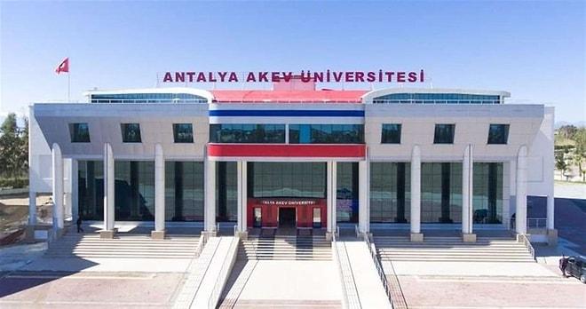 Antalya Akev Üniversitesi 2020-2021 Taban Puanları ve Başarı Sıralamaları