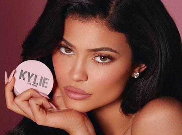 2. Kylie Jenner- Kylie Cosmetics