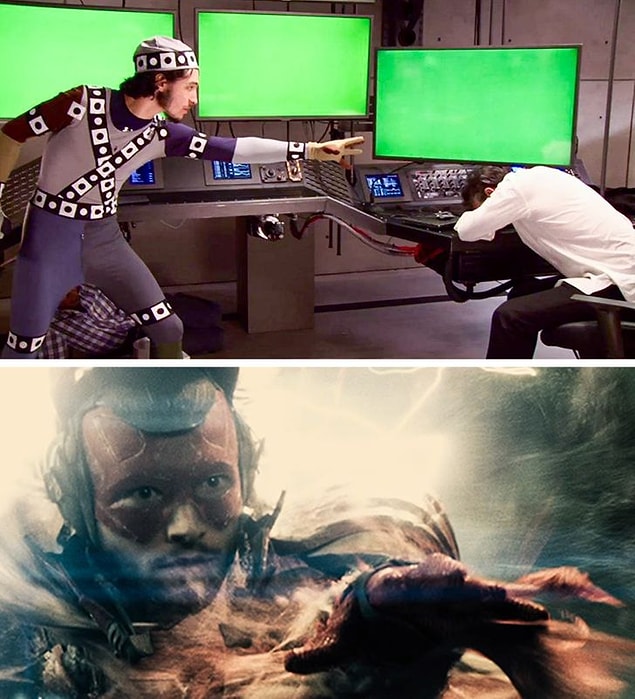 16. Ezra Miller'ın en sevilen süper kahramanlardan biri olan The Flash'e dönüşmesi.