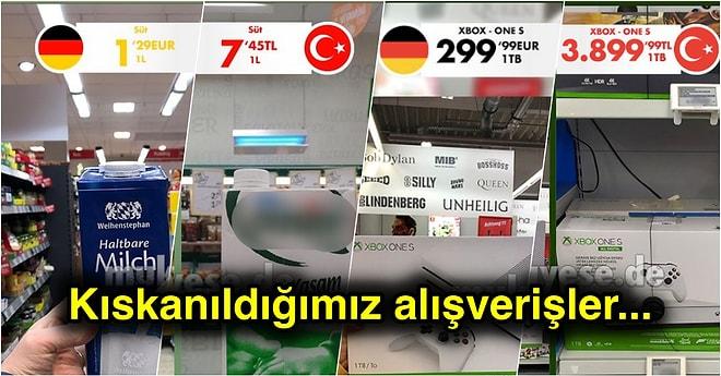 Türkiye ve Almanya'daki Alım Gücünü Karşılaştıran Hesabın Gerçekçi Paylaşımları Bir Miktar Canınızı Sıkacak