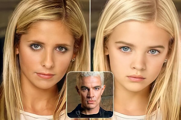 5. Баффи и Спайк "Баффи — истребительница вампиров"