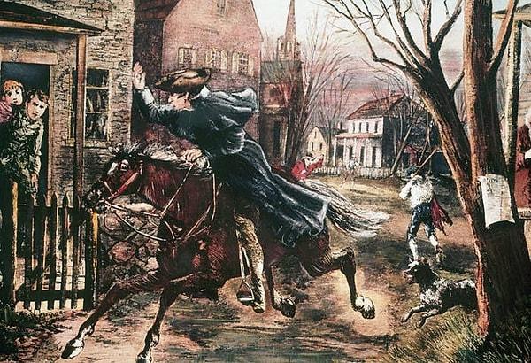18. Paul Revere, Massachusetts'te gece yarısı yaptığı yolculuğu sırasında "İngilizler geliyor!" diye bağırmadı.