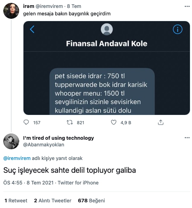 7. İnanmayın!