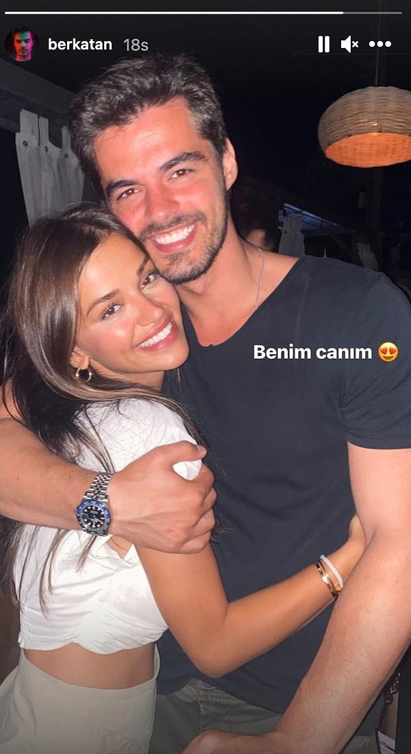 13. Berk Atan, sosyal medya hesabında sevgilisiyle ilk fotoğrafını paylaştı!
