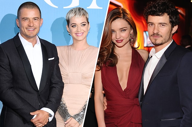 7. Katy Perry, nişanlısı Orlando Bloom'un eski eşi Miranda Kerr ile bir paylaşım yaptı.