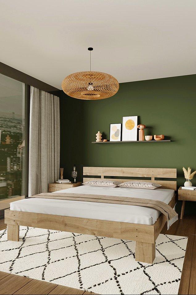 1. Minimal bir yatak odası için ahşap desenli karyola modellerini keşfetmelisiniz!