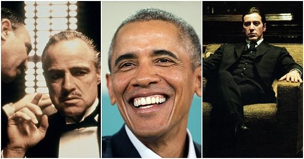 23. Barack Obama - The Godfather I (1972) ve The Godfather II (1974)