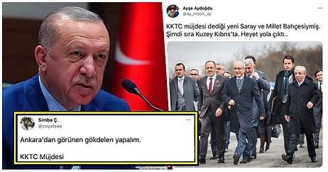 KKTC'ye Külliye Yapılacağını Söyleyerek Büyük Müjdeyi Veren Recep Tayyip Erdoğan Sosyal Medya Gündeminde