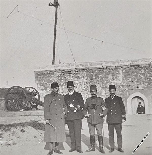 20 Kasım 1912, Atatürk İstanbul'da.