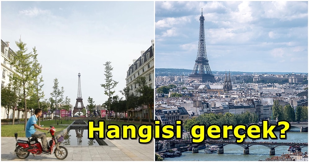 Onun Bile Çakmasını Yapmışlar! Turist Çekebilmek İçin Paris'in Replikasını Yapan Çin'in Tianducheng Kasabası