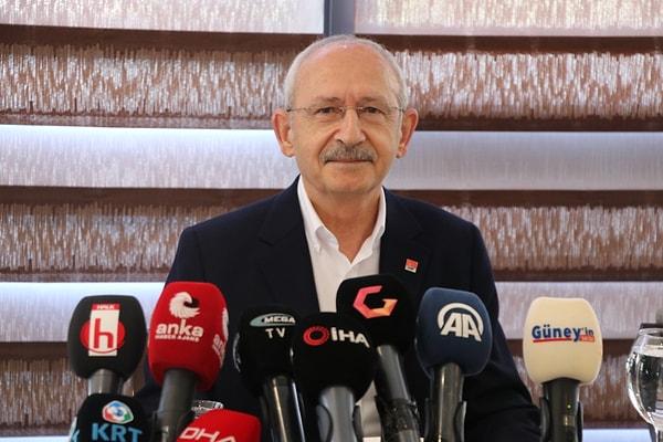 Tam bu dönemde CHP lideri Kılıçdaroğlu 'Suriyelileri göndereceğiz' açıklaması yaptı.