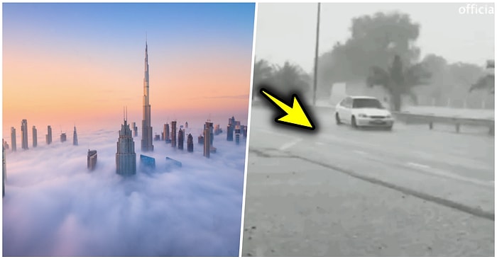 50 Derece Hava Sıcaklığını Gören Dubai Bulutlara Elektrik Vererek Kendi Yapay Yağmurunu Üretti!