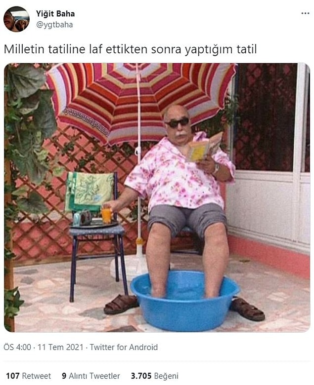12. Böyle bir tatile bile ihtiyacımız var...