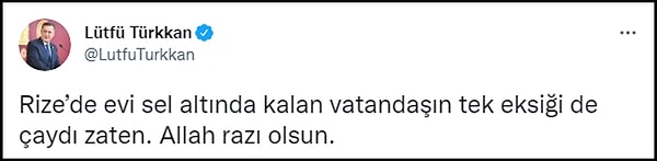 İYİ Partili Türkkan'ın tweeti 👇