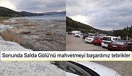 Bayram Tatilinde Ziyaretçi Akınına Uğrayan Salda Gölü'nün Son Hali Oldukça Canınızı Sıkacak