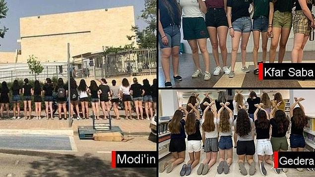 Olay duyulmaya başladıkça ülke çapında onlarca okullardan birçok genç kız okulda şort giyerek poz verdi.