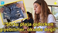Şort Giydiği İçin Okuldan 3 Gün Uzaklaştırma Almıştı: 13 Yaşındaki Genç Kız İsrail'de Şort Devrimi Yaptı!