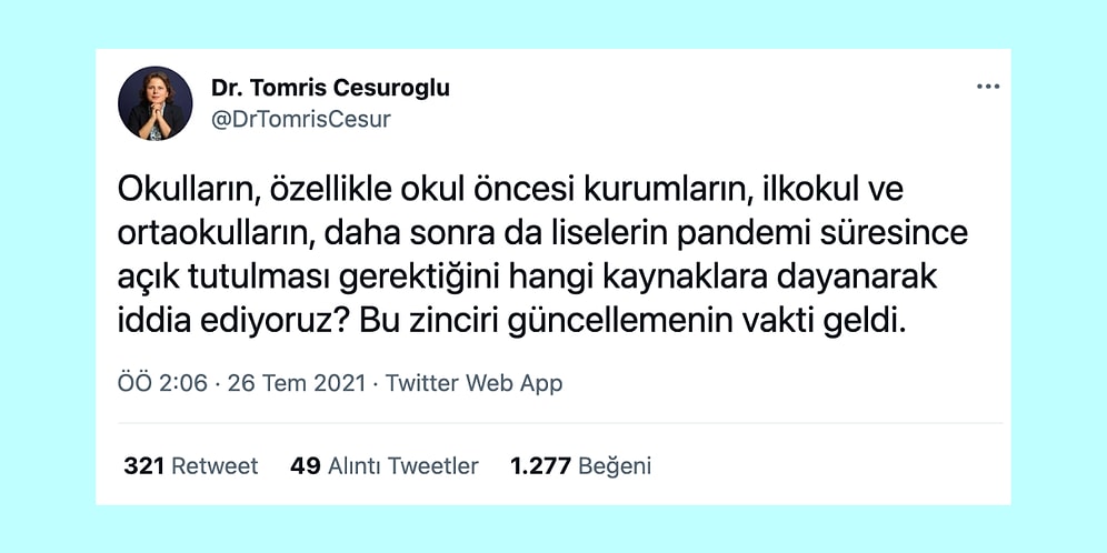 Okulların Pandemi Sürecince Neden Açık Tutulması Gerektiğine Dair Bu Yazıyı Okumalısınız