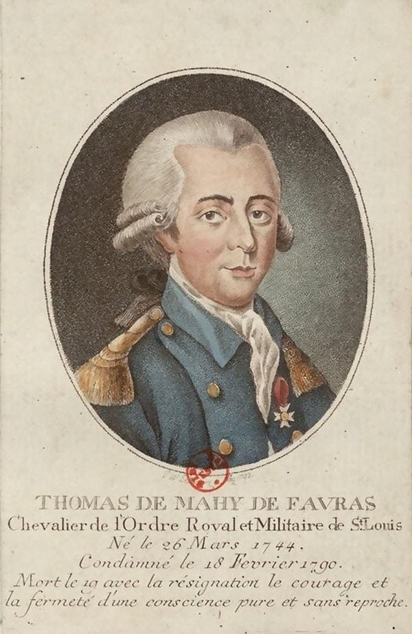 11. Fransız Aristokrat, Thomas de Mahy, Marquis de Favras, ölüm emrini okuduktan sonraki son sözleri "Üç tane yazım hatası yapmışsınız." olmuştur.