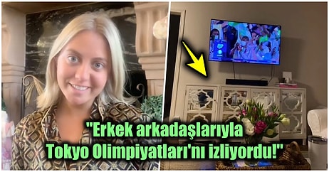 Olimpiyatları İzleyen Sevgilisinin Kendisini Aldattığını Akla Hayale Gelmeyecek Bir Şekilde Öğrenen Kadın