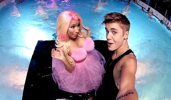 15. Justin Bieber'ın en sevmediği şarksı ise Nicki Minaj'ın eşlik ettiği 'Beauty and the Beat'.
